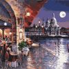 Coffee Shop at Venice Cities Paint By Numbers