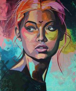 Afro Girl Art People Paint By Numbers