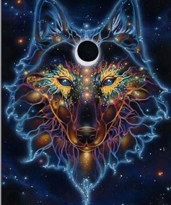 Spiritual Wolf Animals Paint By Numbers