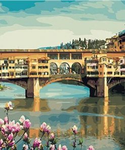 Ponte Vecchio River Landscape Paint By Numbers