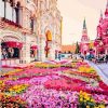 Moscow Flowers paint by numbers