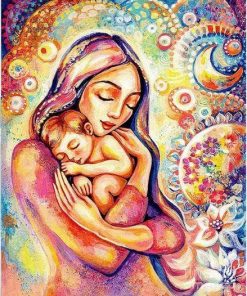 Motherhood Love paint by numbers