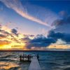 Cloudy Sky on Sea Coast  Seascape Paint By Numbers