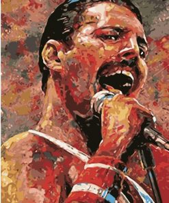 Farrokh Bulsara Freddie Mercury  People Paint By Numbers