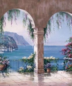 Seascape Acrylic Picture Painting  Seascape Paint By Numbers