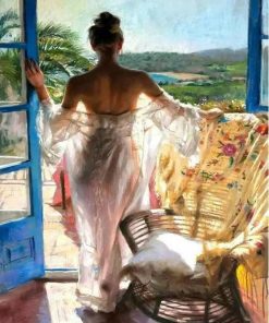 Women at a Window People Paint By Numbers