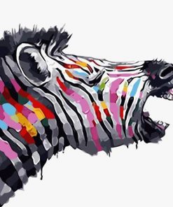 Zebra  Animals Paint By Numbers