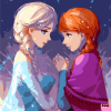 Frozen Cartoon and Animation Paint By Numbers
