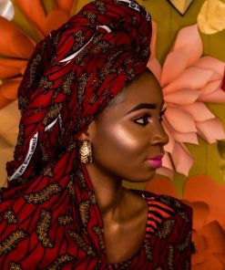 Woman African Dress People Paint By Numbers