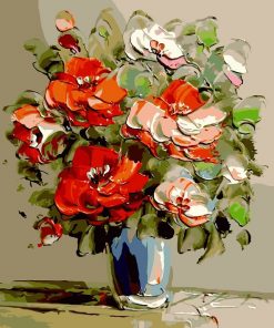 Beautiful Colorful Flowers Flowers Paint By Numbers