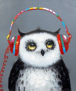 Owl Listened To The Music Birds Paint By Numbers