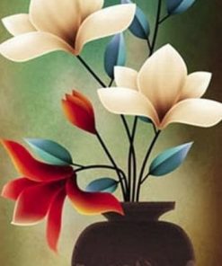 Plants Artificial Flower Flowers Paint By Numbers