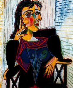 Portrait of Dora Maar by Pablo Picasso People Paint By Numbers