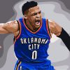 Russell Westbrook Sports Paint By Numbers