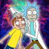Crazy Rick and Morty NEW Paint By Numbers