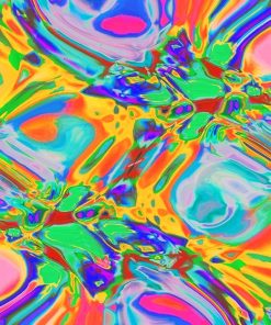 modern Colorful art NEW Paint By Numbers