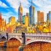 Melbourne City Center NEW Paint By Numbers