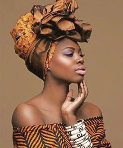 African Woman Beauty NEW Paint By Numbers