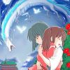 Haku And Chihiro Spirited Away NEW Paint By Numbers