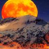 Yellow Moon Snow NEW Paint By Numbers