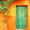 Green Door paint by numbers