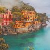 Portofino Harbour Italy paint by numbers