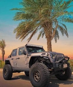 Jeep Wrangler Paint by numbers