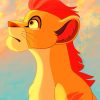 Kion Lion paint by numbers