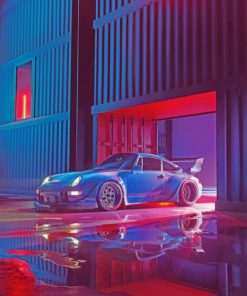 RWB Porsche Paint by numbers