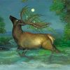 Fantasy Elk Paint by number