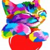 colorful-kitty-paint-by-number