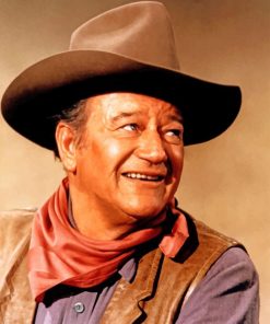 the-legend-John-Wayne-paint-by-numbers