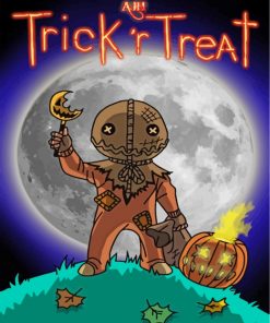 Trick R Treat Paint by numbers