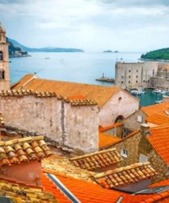 Walls of Dubrovnik Croatia Paint by numbers