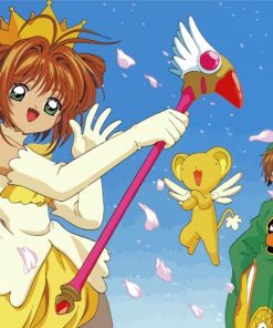 Cardcaptor Sakura Kinomoto Paint by numbers