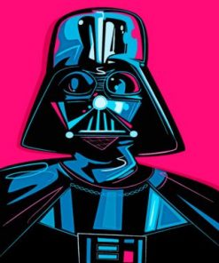 Darth Vader Paint by numbers