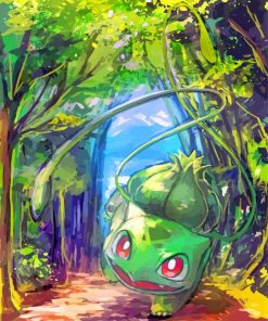 aesthetic-Bulbasaur-art-paint-by-number