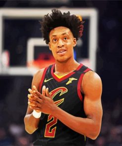 Collin Sexton Cavaliers player paint by number