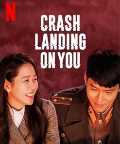 Crash Landing On You Poster paint by number