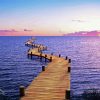 Endless Dock During Sunset Paint By Numbers