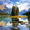 Jasper National Park Of Canada paint by number