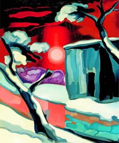 Last Evening Of The Year By Oscar Bluemner Paint By Number