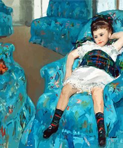 Little-Girl-in-a-Blue-Armchair-paint-by-numbers