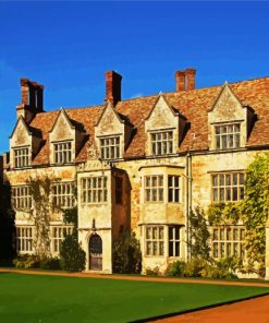 National Trust Anglesey Abbey Gardens And Lode Mill Cambridg paint by number