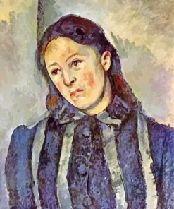 Madame Cézanne With Loosened Hair Paint By Number