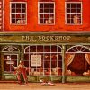 Retro Bookshop Paint By Number