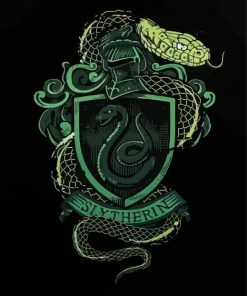 Slytherin Harry Potter Paint By Number