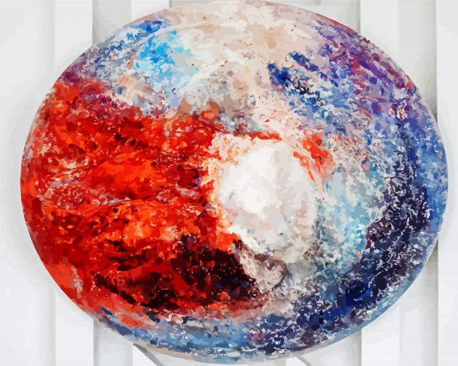 Space Pluto Planet Paint By Number