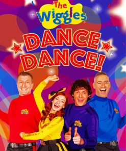 The Wiggles Dance Dance Paint By Numbers