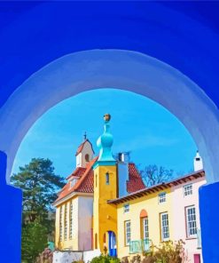 Wales Portmeirion Paint By Number